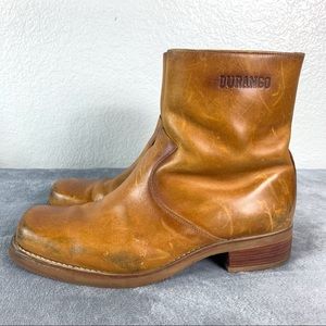 Durango Men’s Moto Leather Square Toe Boots 13D